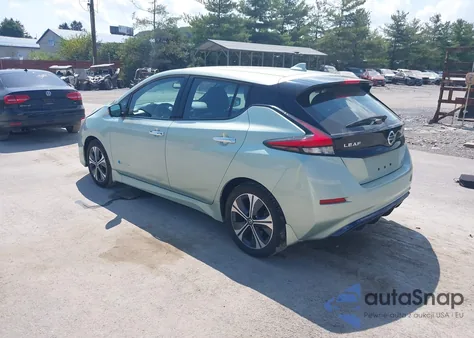 2018 Nissan Leaf Sl z USA, uszkodzony, nr VIN 1N4AZ1CP2JC307846